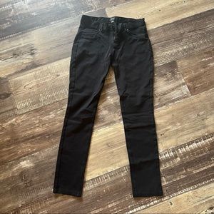 Black stretchy jeans. Size M
